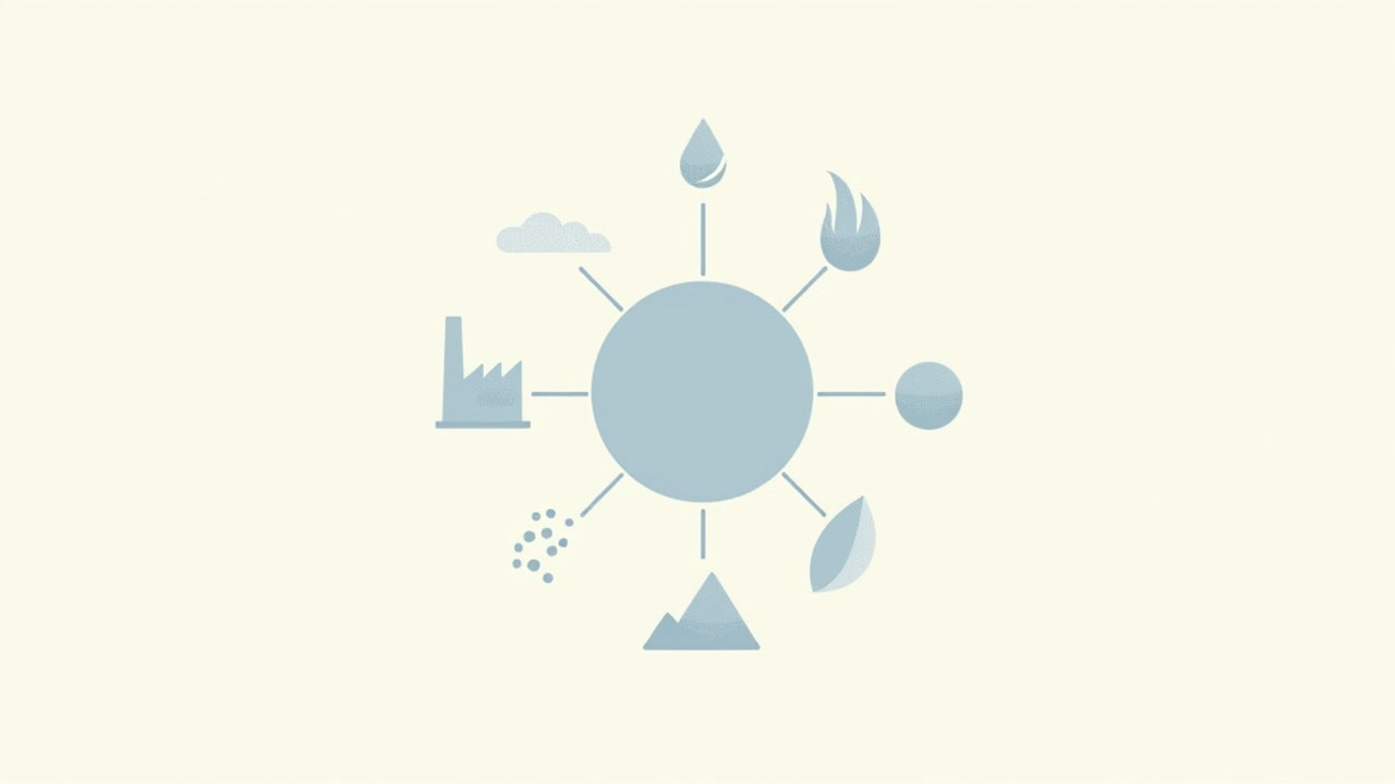 One Geometry, Seven Planetary Boundaries