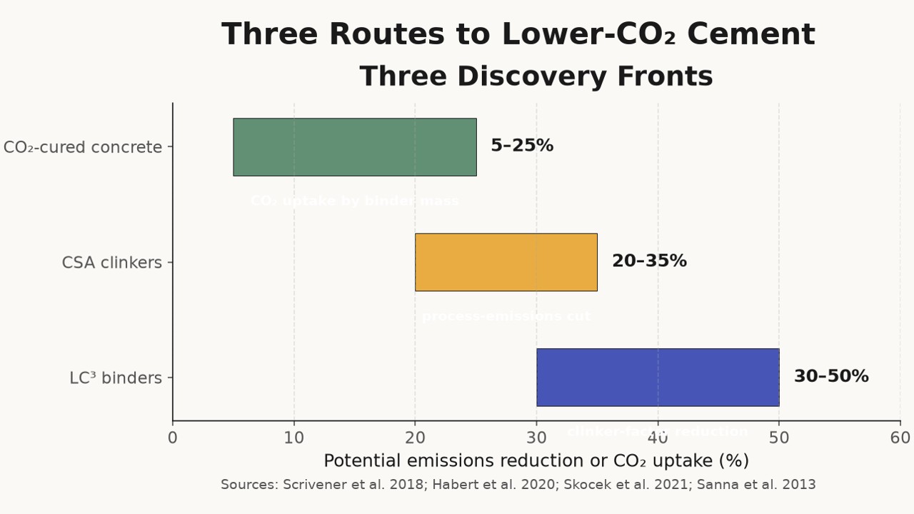 Three Discovery Fronts