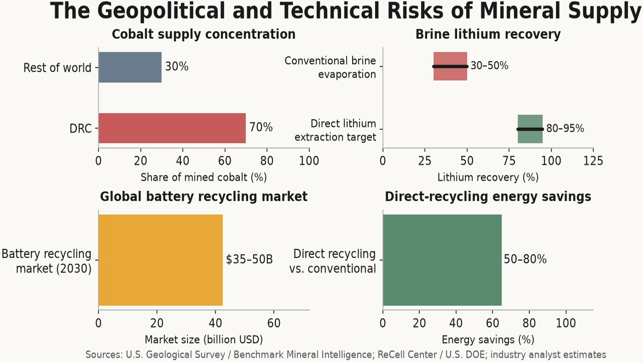 The Geopolitical and Technical Risks of Mineral Supply
