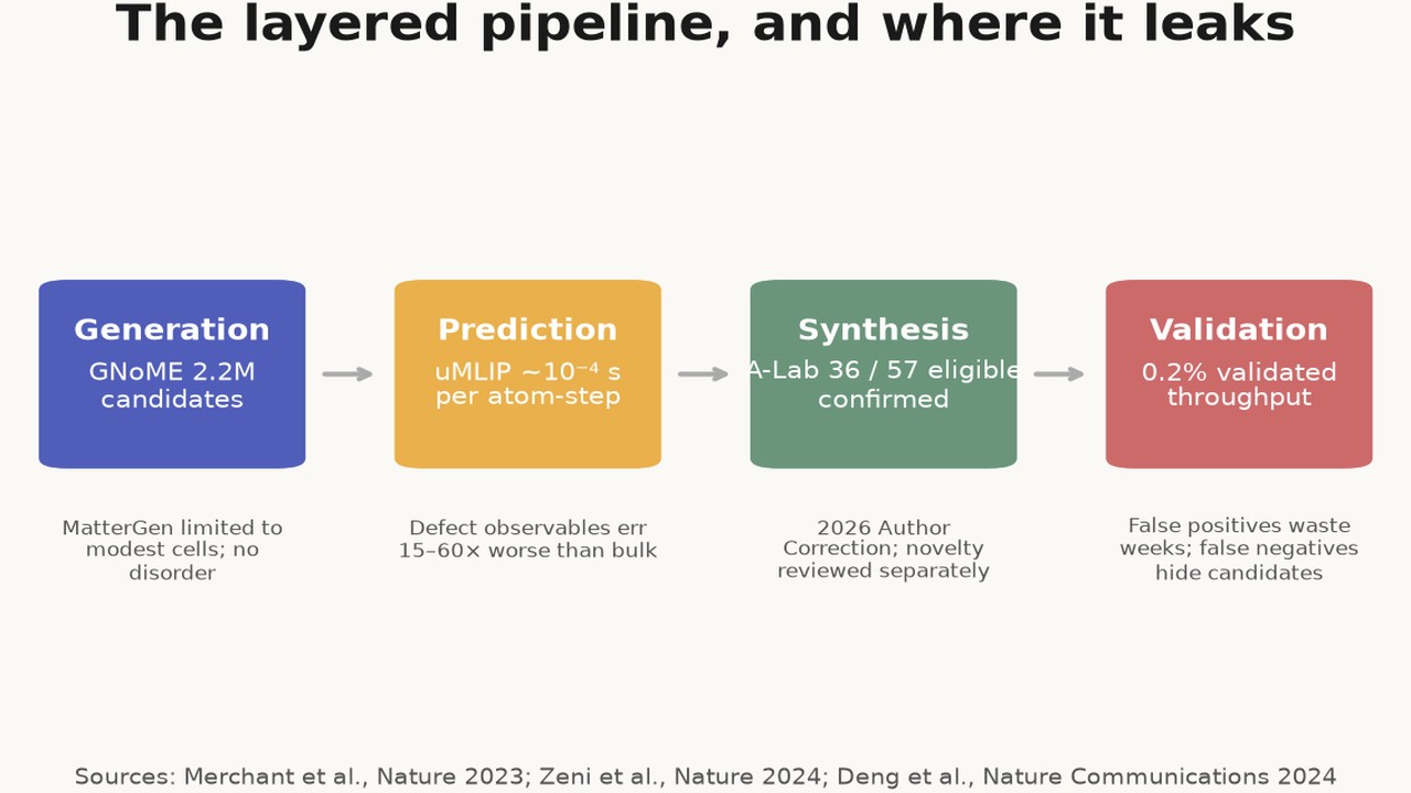 The layered pipeline, and where it leaks