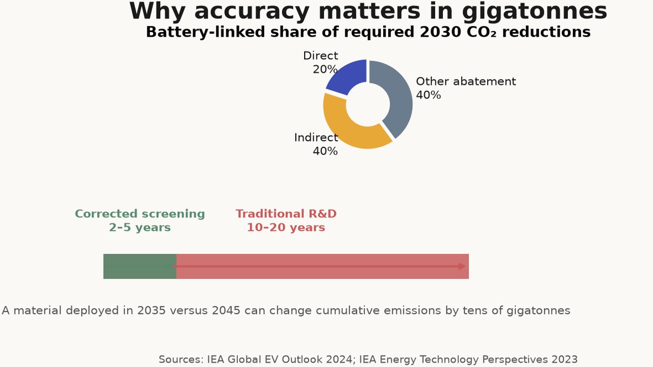 Why accuracy matters in gigatonnes