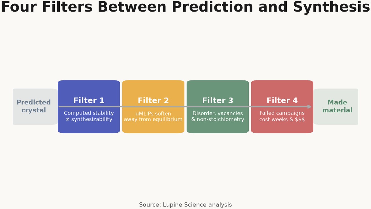 Four Filters Between Prediction and Synthesis
