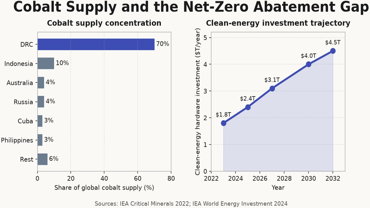 Cobalt Supply and the Net-Zero Abatement Gap