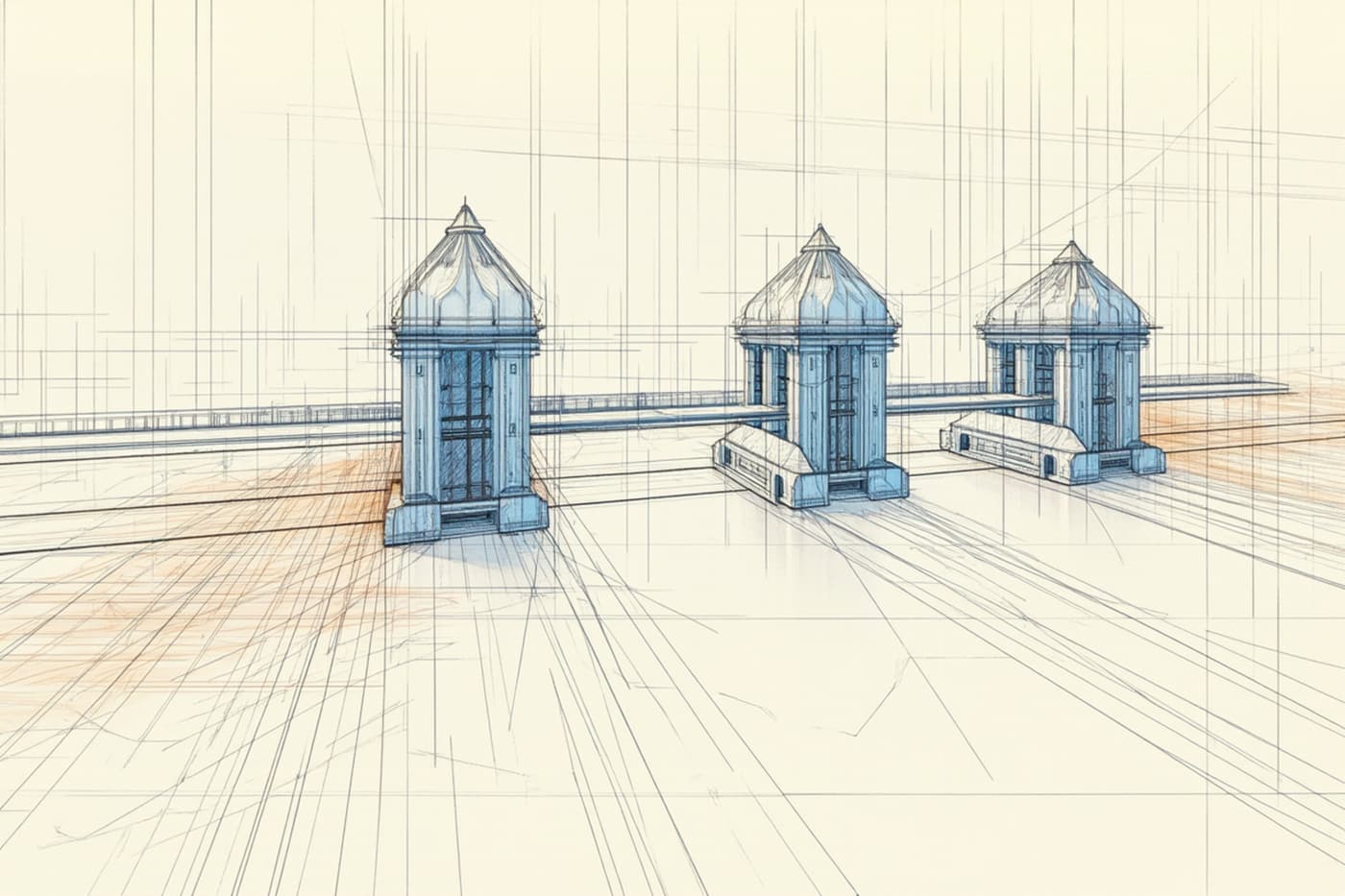 A predicted material crossing three gates — reference evidence, runtime correction, and claim boundary — before entering a practical component assembly