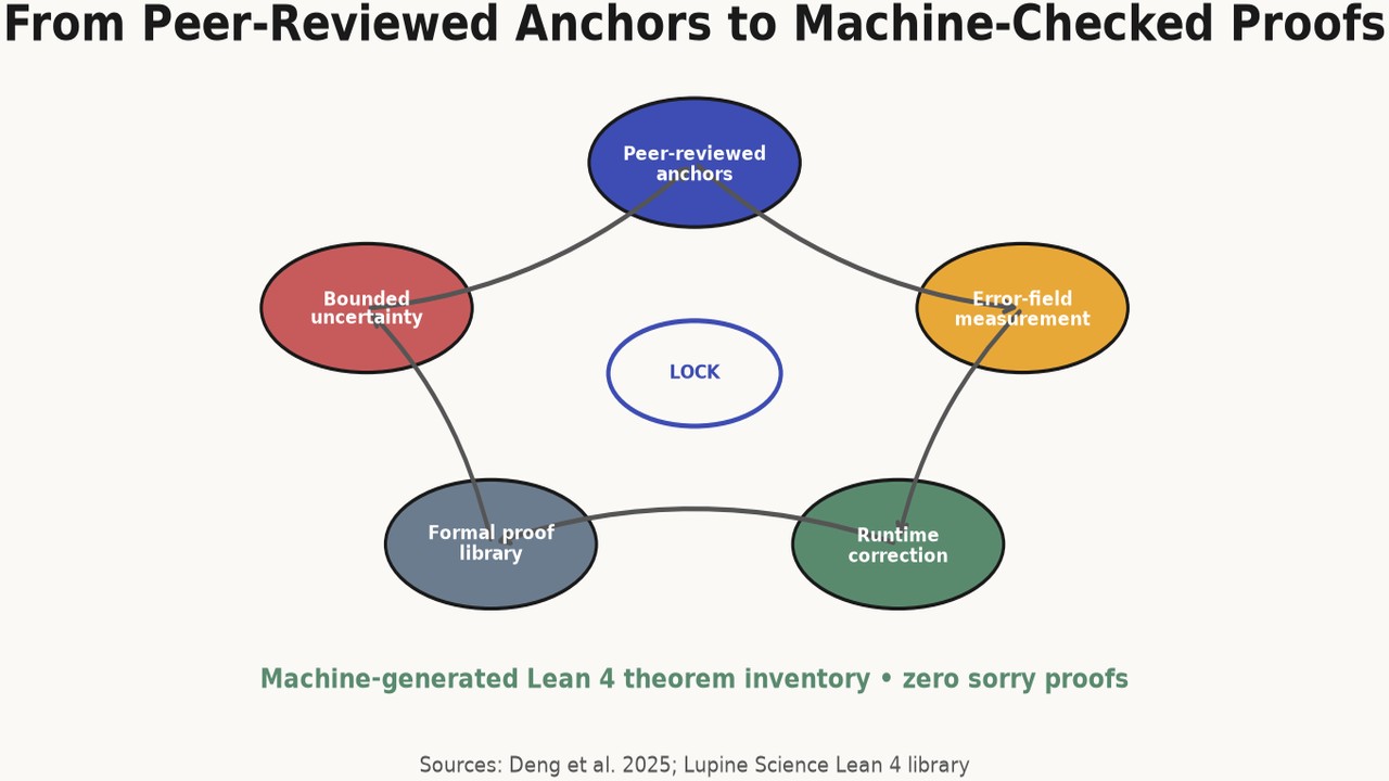From Peer-Reviewed Anchors to Machine-Checked Proofs